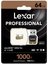 Lexar 64GB microSDXC UHS-II 1000x with Reader (Class 10