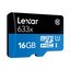 Lexar 16GB microSDHC UHS-I High Speed with Adapter(C 10