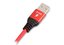 S-Link Swapp 1 m 2.4A Type C Kılıflı Kırmızı Data Ve Şarj Kablosu