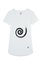 Fit21 Basic Kısa Kollu Spiral Tshirt Beyaz
