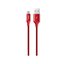 Ttec AlumiCable 1.2 m 2DK11K Kırmızı Micro Usb Şarj Kablosu