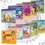 Okul Öncesi Çocuklar İçin Zeka ve Dikkat Geliştiren Rengarenk Oyunlar-Zeka Seti-10 Kitap Takım