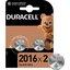 Duracell Düğme Pil 2016 2'li - 3 Volt