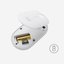 Logitech M350 Pebble Sessiz Kablosuz Kompakt Mouse - Beyaz
