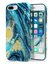 ttec ArtCase iPhone 7 ve 8 Plus Mavi Mermer Desenli Kılıf