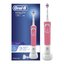 Oral-B Vitality 100 3D Beyaz Pembe Şarjlı Diş Fırçası
