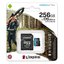 Kingston Canvas Go Plus SDCG3/256GB Class10 UHS-I U3 A2 V30 256 GB Micro SD Kart