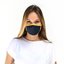 Tissum Yellow - Navy Yetişkin Yıkanabilir Filtreli Maske