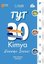 TYT 30 Kimya Deneme Sınavı - Palmetre Serisi