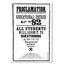 Harry Potter Wizarding World Hogwarts Proclamation No 82 Poster