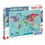 Clementoni Customs & Traditions in The World 250 Parça Exploring Maps Puzzle 29064