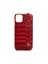 OrganiCraft iPhone 11 Kırmızı Deri Croco T Kılıf