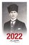 Halk 2022 Kalpaklı Çerçeveli Atatürk Ajandası