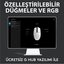 Logitech G G203 LIGHTSYNC RGB Aydınlatmalı 8000 DPI Kablolu Oyuncu Mouse - Beyaz