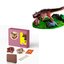 Mucit Kafası 2'li Kardeş Seti T-Rex Kayalıklarda + Diplodocus Puzzle Diorama