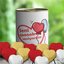E-Hediyeci Aşk Tasarımlı Kalpli Çikolata Konserve Kutusu -28