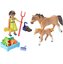 Playmobil Pru with Horse and Foal