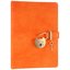 Victoria's Journals Miyaww Pastel Kilitli Defter Turuncu