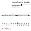 Happy Graphix Jumbo Kurşun Kalem 4B 35 mm Gazete 21-0062/17