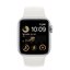 Apple Watch SE 2.nesil GPS 40mm Silver Aluminium Case with White Sport Band - MNJV3TU/A