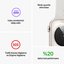 Apple Watch SE GPS + Cellular 44mm Silver Aluminium Case with White Sport Band - MNQ23TU/A