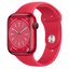 Apple Watch Series 8 GPS 45mm (PRODUCT)RED Aluminium Case with (PRODUCT)RED Sport Band - Regular-  MNP43TU/A