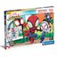 Clementoni 60 Parça Double Face Coloring Puzzle Spidy and His Amazing Friends 25727