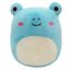 Squishmallow Mavi Kurbağa Robert 20 cm Peluş