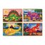 Melissa&Doug Ahşap 12x4 Yapboz Seti - Dinozorlar MD003791