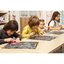 Akademi Çocuk - Funny Mat  Black (Tebeşirli ) Dinazorlar -  40x40