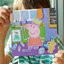 Peppa Pig Dress Up Reusable Sticker Set - Peppa Pig'in Tarzını Belirle 80 çıkartma 2 sahne  