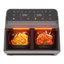 Blaupunkt D7800 Taste Master Çift Hazneli Air Fryer 4+4 lt Yağsız Fritöz