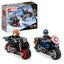 Lego Black Widow ve Kaptan Amerika Motosikletleri 76260