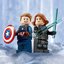 Lego Black Widow ve Kaptan Amerika Motosikletleri 76260