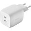 Belkin Çift Usb-C 45W Şarj Cihazı WCH011VFWH