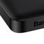 Baseus Bipow Overseas Edition Dijital Ekranlı 15W 10.000 mAh Powerbank Siyah