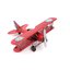 Mnk Dekoratif Metal Uçak Çift Kanatlı 0710E-666R