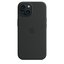 Apple iPhone 15 için MagSafe özellikli Silikon Kılıf - Siyah - MT0J3ZM/A
