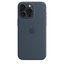 Apple iPhone 15 Pro Max için MagSafe özellikli Silikon Kılıf - Fırtına Mavisi - MT1P3ZM/A
