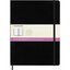 Moleskine Notebook Xl Rul-Pla Black Hard