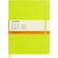 Moleskine Notebook Xl Rul Soft Lemon Green