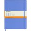 Moleskine Notebook Xl Rul Hard Hydrangea Blue