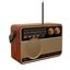 Kemai M-506BT USB/TF Bluetooth Ahşap Nostaljik FM Radyo
