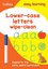 Lower Case Letters Age 3-5 Wipe Clean Activity Book (Collins Easy Learning Preschool)