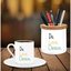 E-Hediyeci Do Love Dream Tasarımlı Kalemlik ve Kahve Fincanı