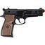 Police Pistol 8 Shots Brown