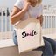E-Hediyeci Gülümse Tasarımlı Hediyelik Bez Çanta - AB25