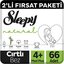 Sleepy Natural 2'li Fırsat Paketi 4+ Numara Maxi+ 66 Adet