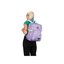 Jansport Main Campus Fluid Floral Pastel Lilac Sirt Çantası