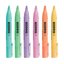 Kores Pastel Kalın Yuvarlak Uçlu Highlight Kalem 6 Lı Blister-36060